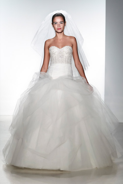 Kenneth Pool wedding dress from the Spring 2014 bridal collection | via junebugweddings.com Kenneth Pool wedding dress from the Spring 2014 bridal collection | via junebugweddings.com