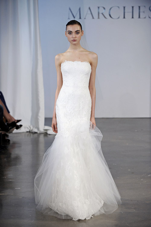 Marchesa wedding dress from the Spring 2014 bridal collection | via junebugweddings.com Marchesa wedding dress from the Spring 2014 bridal collection | via junebugweddings.com