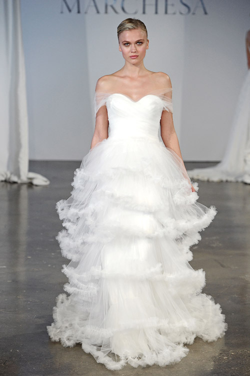 Marchesa wedding dress from the Spring 2014 bridal collection | via junebugweddings.com Marchesa wedding dress from the Spring 2014 bridal collection | via junebugweddings.com