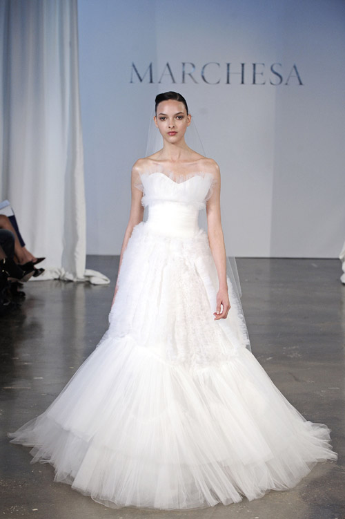 Marchesa wedding dress from the Spring 2014 bridal collection | via junebugweddings.com Marchesa wedding dress from the Spring 2014 bridal collection | via junebugweddings.com