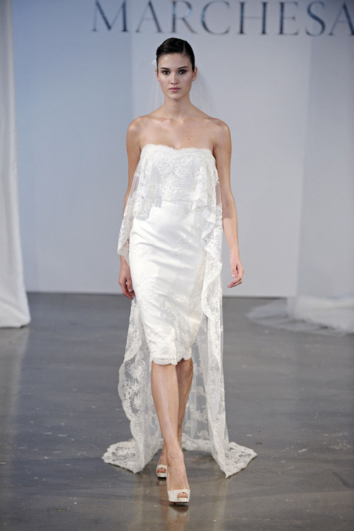 Marchesa wedding dress from the Spring 2014 bridal collection | via junebugweddings.com Marchesa wedding dress from the Spring 2014 bridal collection | via junebugweddings.com
