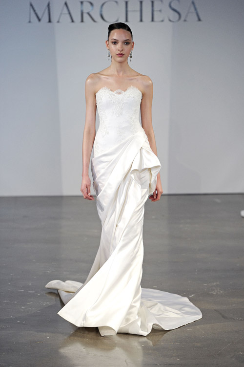 Marchesa wedding dress from the Spring 2014 bridal collection | via junebugweddings.com Marchesa wedding dress from the Spring 2014 bridal collection | via junebugweddings.com