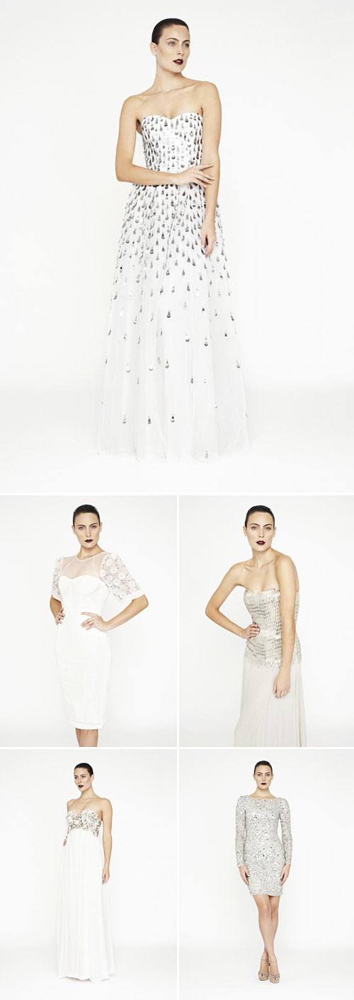 wedding dress by Rachel Gilbert | via junebugweddings.com wedding dress by Rachel Gilbert | via junebugweddings.com