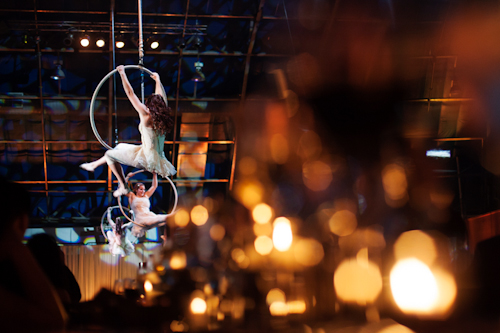 wedding with Chinese and Jewish traditions and circus trapeze artists, photographed by Cadence and Eli Photography | junebugweddings.com