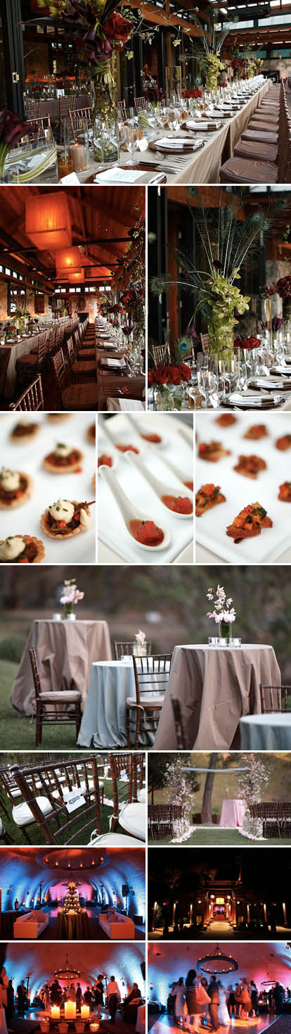 Calistoga Ranch, California wine country wedding ceremony and wedding reception venue