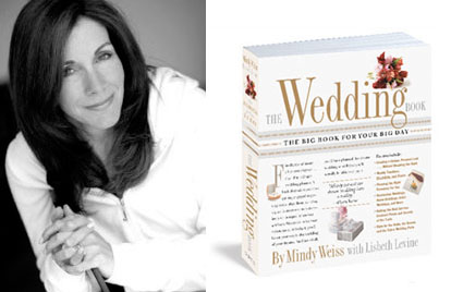 Mindy Weiss wedding and event planner, wedding planning book