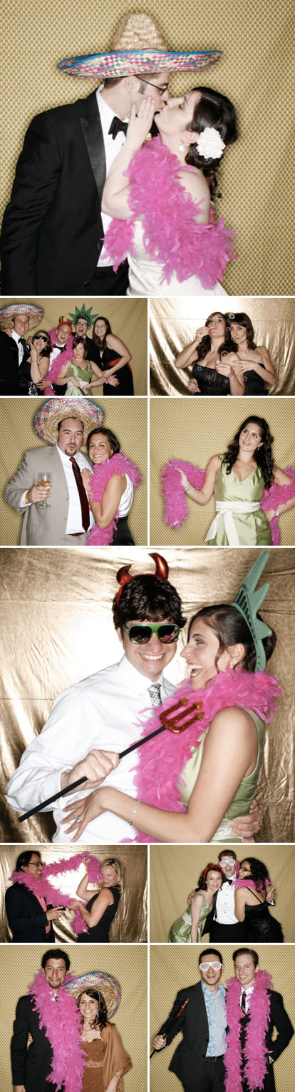 Photomaton Chic wedding photo booth images from Vane of Brooklyn Bride Blog