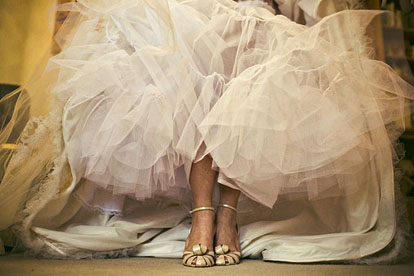 Beautiful wedding high heels, image by Amelia Lyon Photography