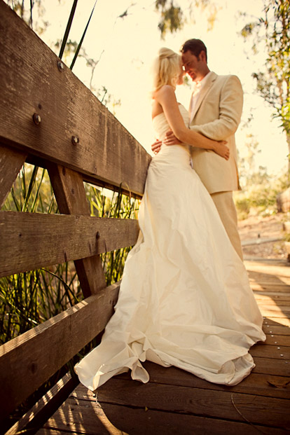 Summer San Diego wedding at Rancho Valencia Resort, image by Natalie Moser Photography