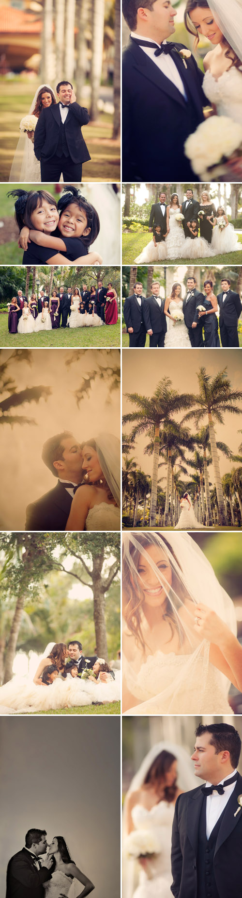 romantic Naples, Florida real wedding at The Ritz Carlton, photos by Jeffrey and Julia Woods