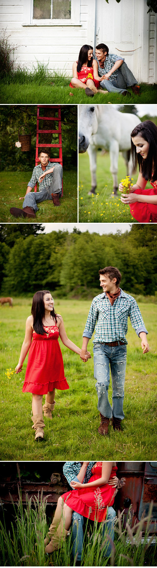 country style engagement photo session from Daniel Usenko