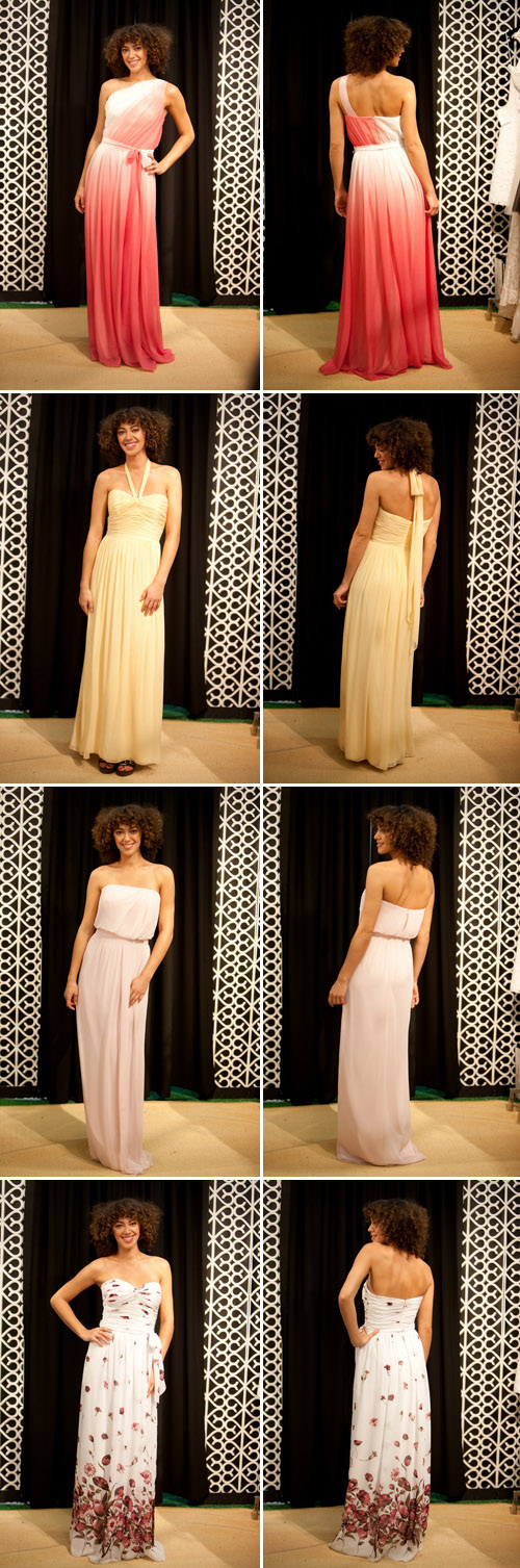 The Dessy Group bridesmaids collections during Bridal Market, photos by John and Joseph Photography