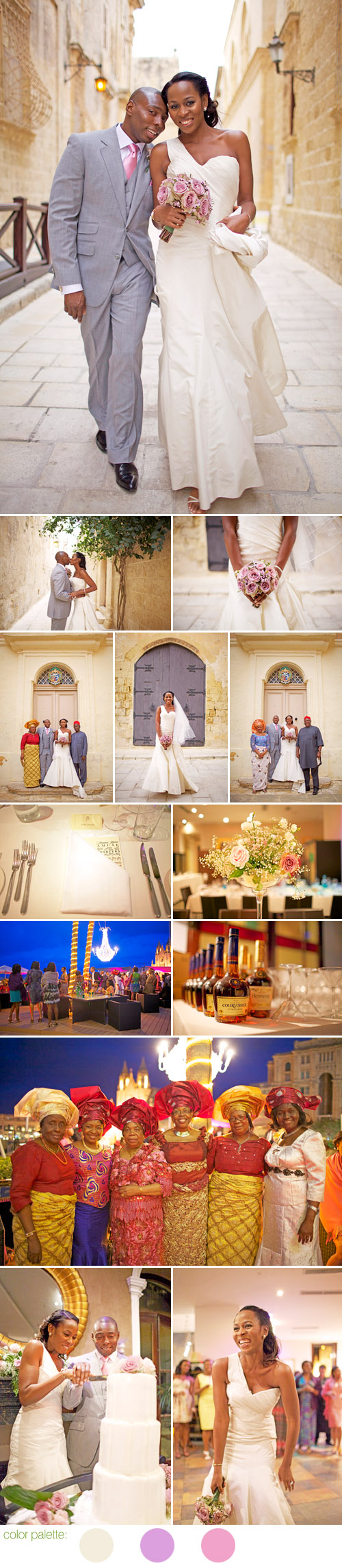 Mdina, Malta wedding at The Villa Brasserie, photos by Melissa O'Connell of Fresh In Love Photography