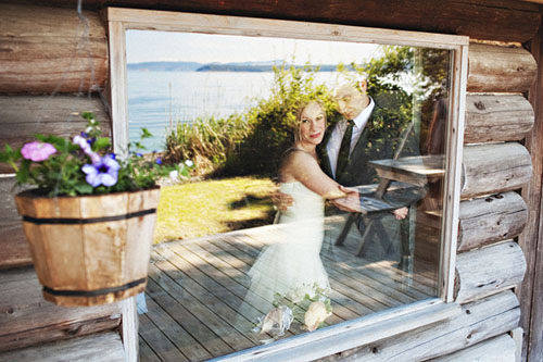 rustic themed, country vintage real wedding, Orcas Island, Washington, image by Jenny J