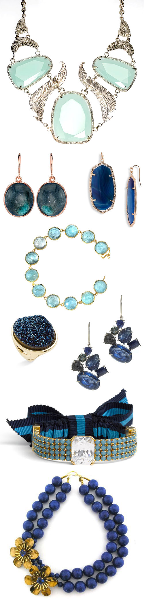 something blue wedding jewelry and accessories