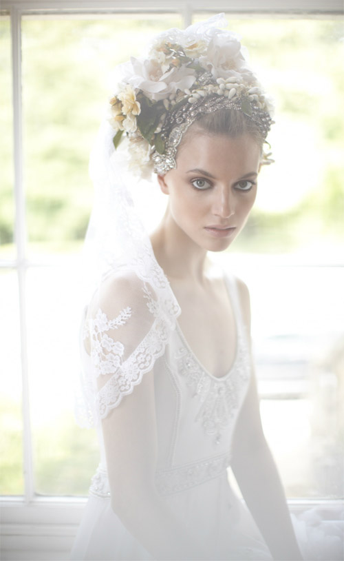 Temperley London bridal collection, romantic vintage inspired wedding dresses