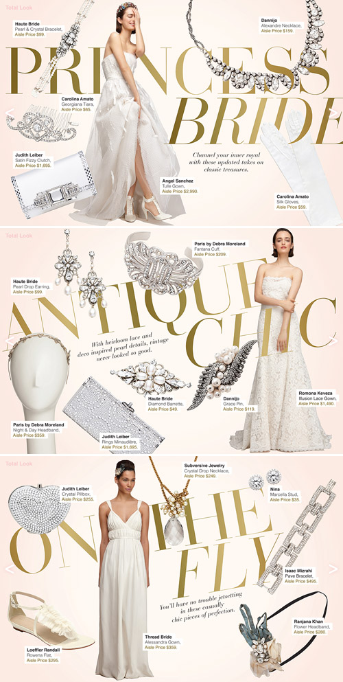 wedding fashion inspiration from The Aisle New York