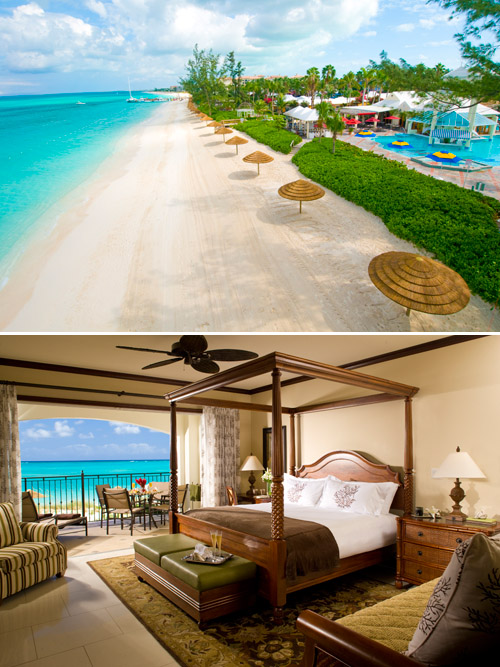 Turquoise water, soft white sand beach and beautiful suites - Beaches Resort Turks and Caicos with destination wedding packages from Martha Stewart Weddings