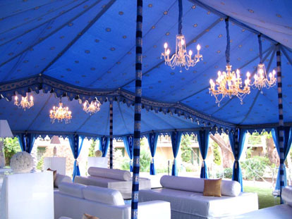 Raj Tents, custom wedding tents