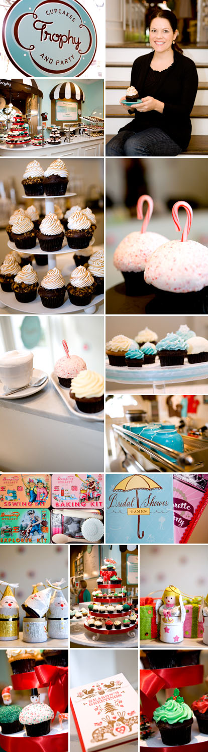 Trophy Cupcakes, gourmet cupcakes for Seattle weddings, parties and events, images by Junebug Weddings