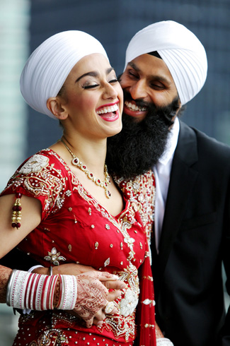 South Asian wedding in British Columbia with photos by Chris Plus Lynn Photography
