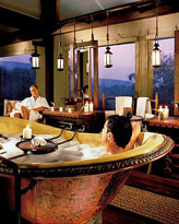 Four seasons tented camp golden triangle, thailand, secluded tropical honeymoon resort