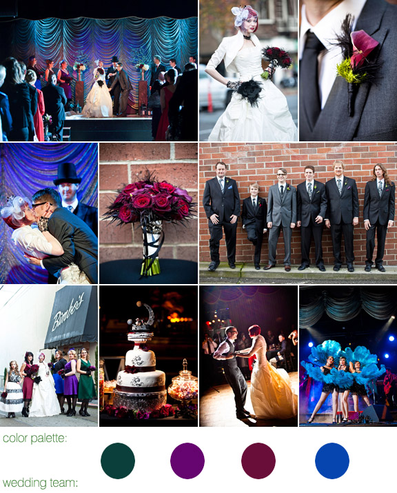 real wedding - Bimbo's 365 Club, San Francisco, CA - photos by: Jules Bianchi Photography