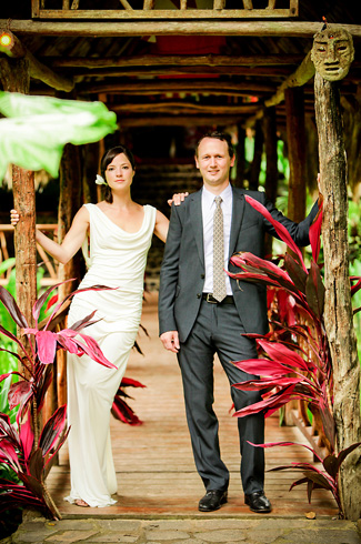 costa rica destination wedding, Rafiki rainforest safari lodge - photos by Laura Grier of Beautiful Day Photography