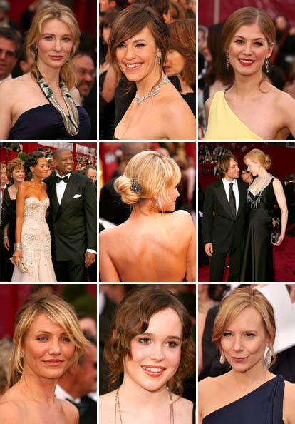 Wedding Hairstyles from Oscar's Red Carpet | Junebug Weddings
