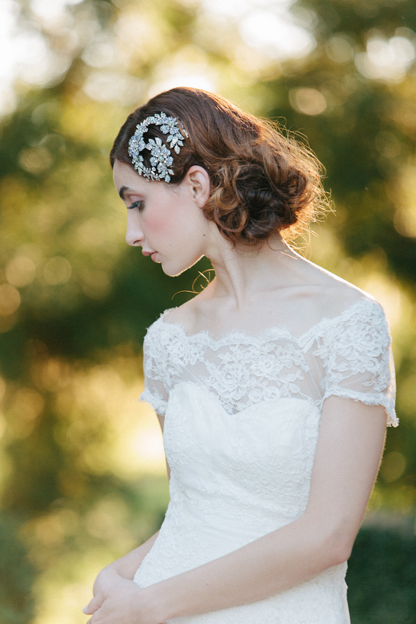 bridal accessories by Enchanted Atelier with photography by Millie B Photography | via junebugweddings.com