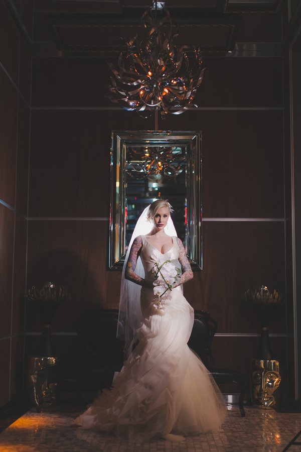 fierce bridal style inspiration shoot from Andrea Eppolito Events with photos by Adam Trujillo | via junebugweddings.com (7)