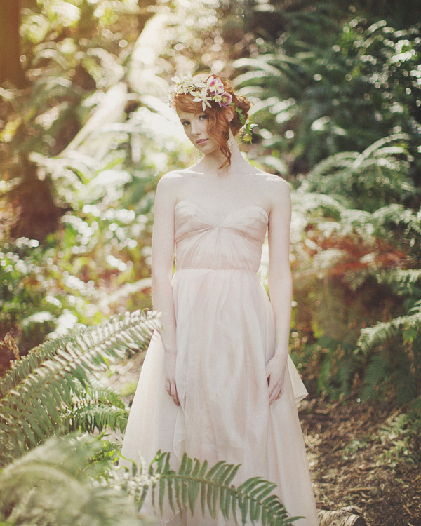 enchanted woodland bridal style inspiration shoot from Ryan Flynn Photography | via junebugweddings.com (6)