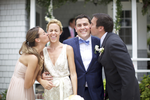 intimate New Jersey wedding at Haven Beach, photos by Sarah DiCicco Photography | via junebugweddings.com