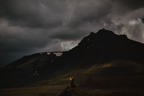 Majestic Icelandic Elopement, Photo by Gabe McClintock | via junebugweddings.com