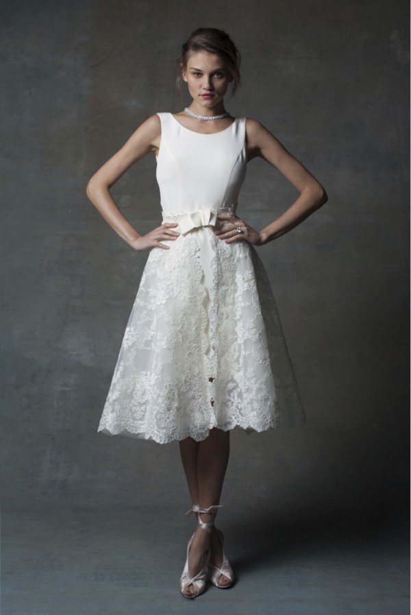 Isabelle Armstrong short wedding dress
