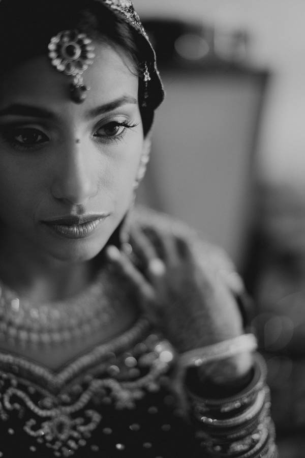 stunning Indian bridal portrait