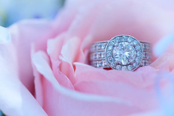 beautiful round engagement ring