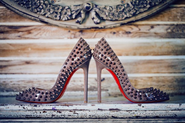Christian Louboutin bridal shoes