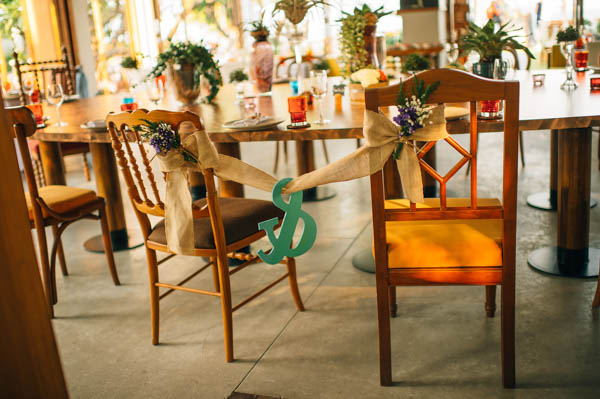 rustic his and hers chair decor