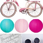 Romantic Bicycle Inspired Wedding Inspiration Board
