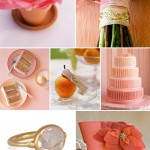 Peach, Pink and Coral Wedding Inspiration Board