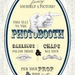 Vintage Style Wedding and Photo Booth Signs