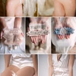 Lovely Bridal Garters from Twigs & Honey, Emily Riggs and Tessa Kim