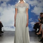 Wedding Dresses with Sleeves – New Necklines from the Spring 2015 Bridal Collection by Jenny Packham
