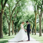 Outdoor Wedding in Manitoba with Photos by Modern Pixel