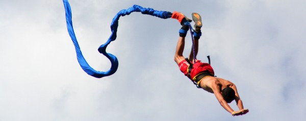 Tinggly experiences - bungee jump in Cape Town