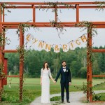 Understated Swedish Woodland Wedding
