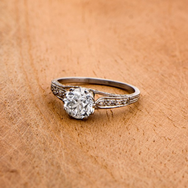 10 Vintage Engagement Ring Styles You Will Love Junebug Weddings 5877