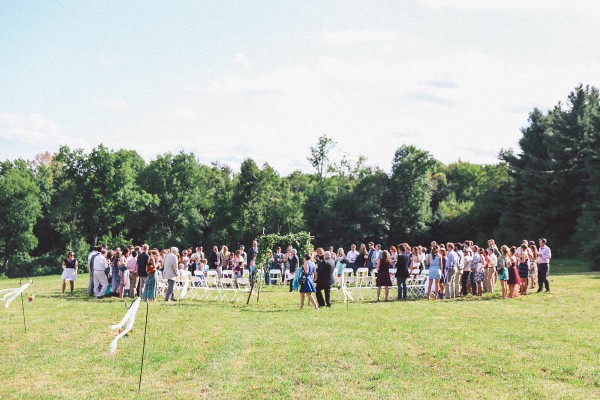 Casual Backyard Wedding in Massachusetts  Junebug Weddings