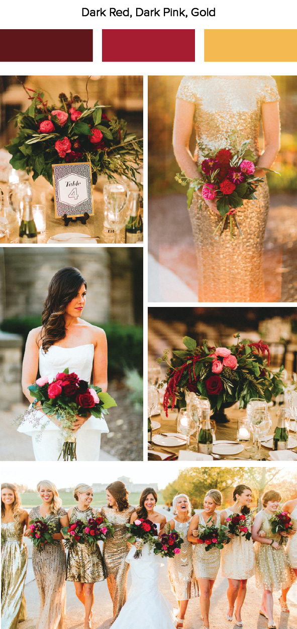 Fall Wedding Color Schemes